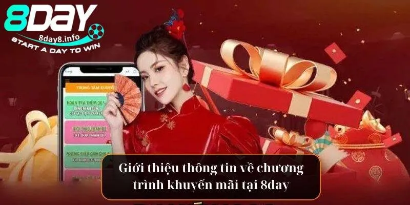 Nhiều khuyến mãi giá trị được 8Day